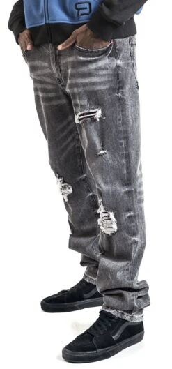 "Destroyed Jeans" Jeans Grau Von RED By EMP -Stil Tanz Verkaufsgeschäft 521788wa2