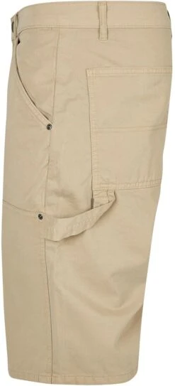 "Double Knee Carpenter Shorts" Short Beige Von Urban Classics -Stil Tanz Verkaufsgeschäft 521967d