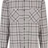 "Long Oversized Grey Check Shirt" Langarmhemd Grau Von Urban Classics 2 "Long Oversized Grey Check Shirt" Langarmhemd Grau Von Urban Classics -Stil Tanz Verkaufsgeschäft 523433a