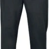 "Straight Slit Trouser" Stoffhose Schwarz Von Urban Classics -Stil Tanz Verkaufsgeschäft 523453a