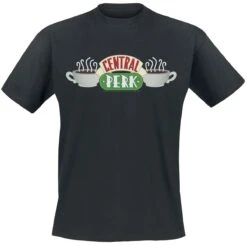 "Central Perk" T-Shirt Schwarz Von Friends