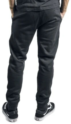 "Authentic Pants" Stoffhose Schwarz Von Champion -Stil Tanz Verkaufsgeschäft 525483wb