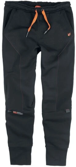 "Break The Meta" Trainingshose Schwarz/orange Von LEC