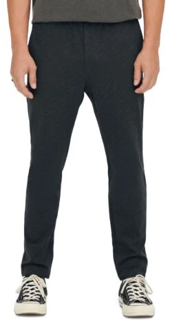 "ONSLINUS Tap Stripe 3492 Pant" Stoffhose Schwarz Von ONLY And SONS -Stil Tanz Verkaufsgeschäft 527339wa
