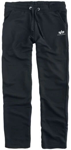 "Basic Jogger SL S Leg" Stoffhose Schwarz Von Alpha Industries