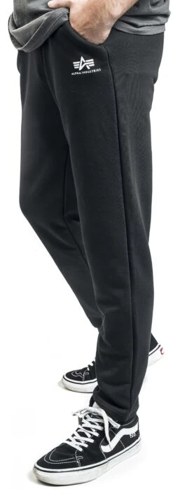 "Basic Jogger SL S Leg" Stoffhose Schwarz Von Alpha Industries -Stil Tanz Verkaufsgeschäft 527397wa2