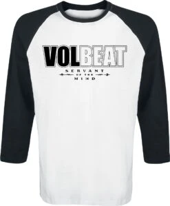 "Servant Of The Mind" Langarmshirt Schwarz/weiß Von Volbeat