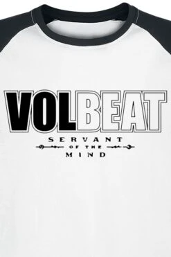 "Servant Of The Mind" Langarmshirt Schwarz/weiß Von Volbeat -Stil Tanz Verkaufsgeschäft 527434d