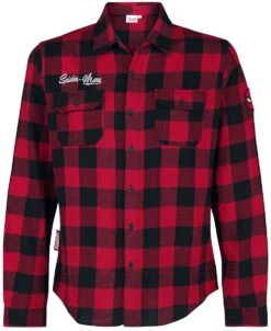 "With Great Power Comes Great Responsibility" Langarmhemd Schwarz/rot Von Spider-Man