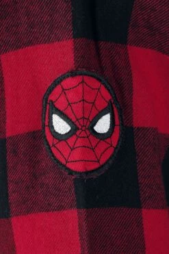"With Great Power Comes Great Responsibility" Langarmhemd Schwarz/rot Von Spider-Man -Stil Tanz Verkaufsgeschäft 527935d