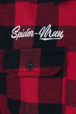 "With Great Power Comes Great Responsibility" Langarmhemd Schwarz/rot Von Spider-Man -Stil Tanz Verkaufsgeschäft 527935d2