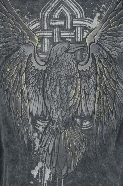 "Langarmshirt Mit Rückenprint" Langarmshirt Schwarz Von Black Premium By EMP -Stil Tanz Verkaufsgeschäft 527987d