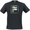 "BRINDISI Dropped Shoulder Tee" T-Shirt Schwarz Von Fila