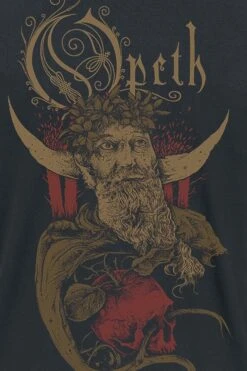 "King" T-Shirt Schwarz Von Opeth -Stil Tanz Verkaufsgeschäft 530476d
