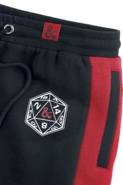 "D20" Trainingshose Schwarz Von Dungeons And Dragons -Stil Tanz Verkaufsgeschäft 531978d