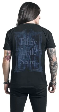 "(Filthy) Little Secret" T-Shirt Schwarz Von Cradle Of Filth -Stil Tanz Verkaufsgeschäft 533455wb