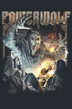 "Mass" T-Shirt Schwarz Von Powerwolf -Stil Tanz Verkaufsgeschäft 534818d