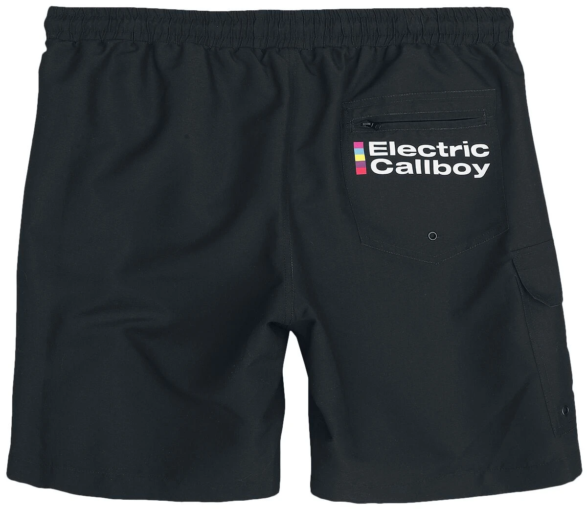 "EMP Signature Collection" Badeshort Schwarz Von Electric Callboy 4 "EMP Signature Collection" Badeshort Schwarz Von Electric Callboy – Bild 2