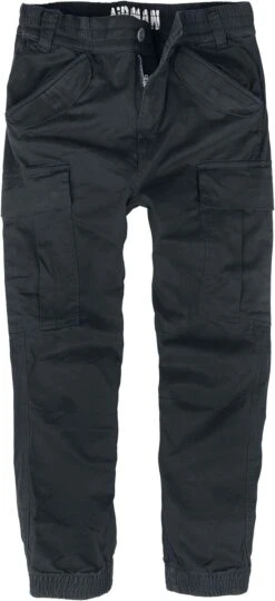 "Airman" Trainingshose Schwarz Von Alpha Industries