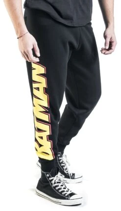 "Batman - Logo" Trainingshose Schwarz/gelb Von Batman -Stil Tanz Verkaufsgeschäft 537460wa2