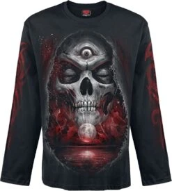 "Third Eye Awakening - Longsleeve" Langarmshirt Schwarz Von Spiral