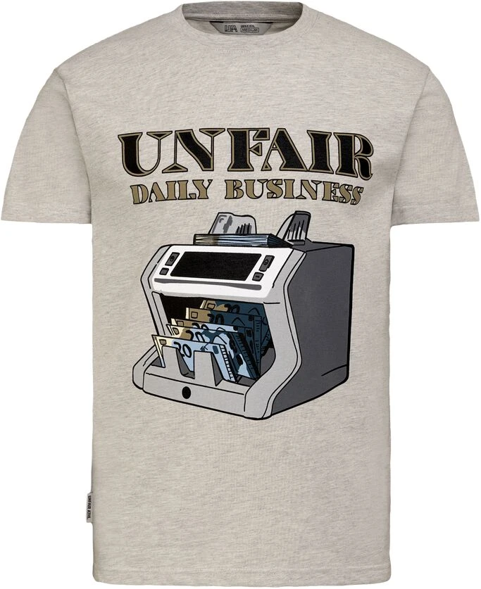 "Dollar Bill" T-Shirt Grau Von Unfair Athletics 3 "Dollar Bill" T-Shirt Grau Von Unfair Athletics