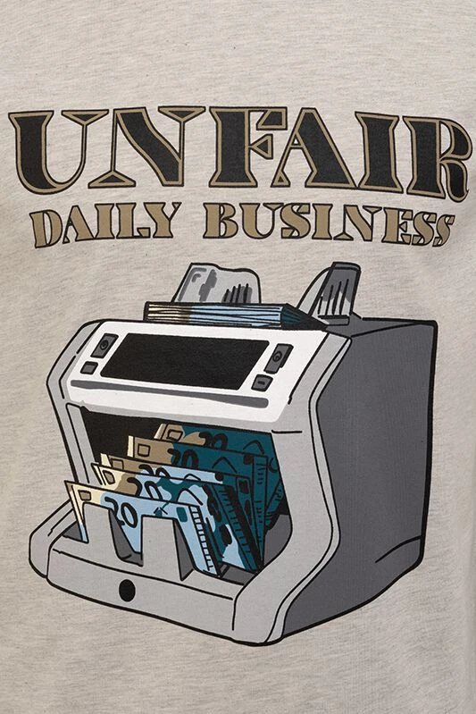 "Dollar Bill" T-Shirt Grau Von Unfair Athletics 5 "Dollar Bill" T-Shirt Grau Von Unfair Athletics – Bild 3