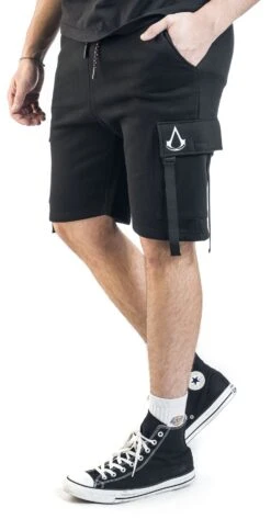 "Work In The Dark" Short Schwarz Von Assassin's Creed 14 "Work In The Dark" Short Schwarz Von Assassin's Creed -Stil Tanz Verkaufsgeschäft 542988wa2