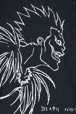 "Ryuk" T-Shirt Schwarz Von Death Note -Stil Tanz Verkaufsgeschäft 545162d