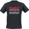 "Funfact - Alle 8 Minuten" T-Shirt Schwarz Von Sprüche -Stil Tanz Verkaufsgeschäft 550104a